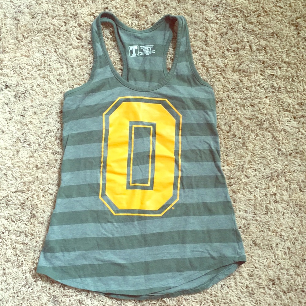 Women’s University Of Oregon Striped Tank Top